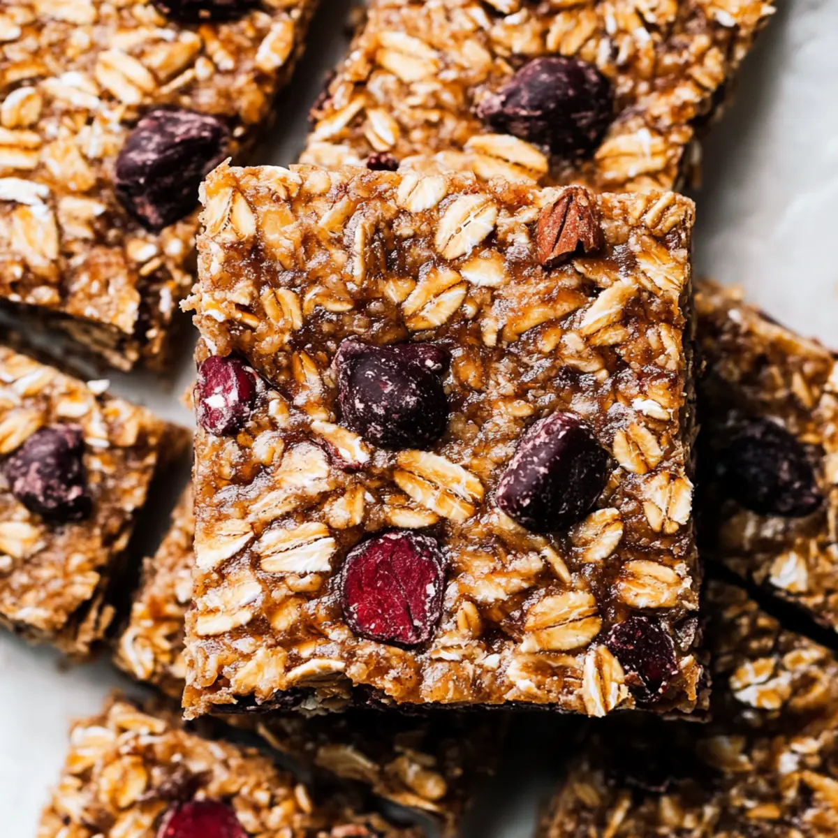 No Bake Granola Bars