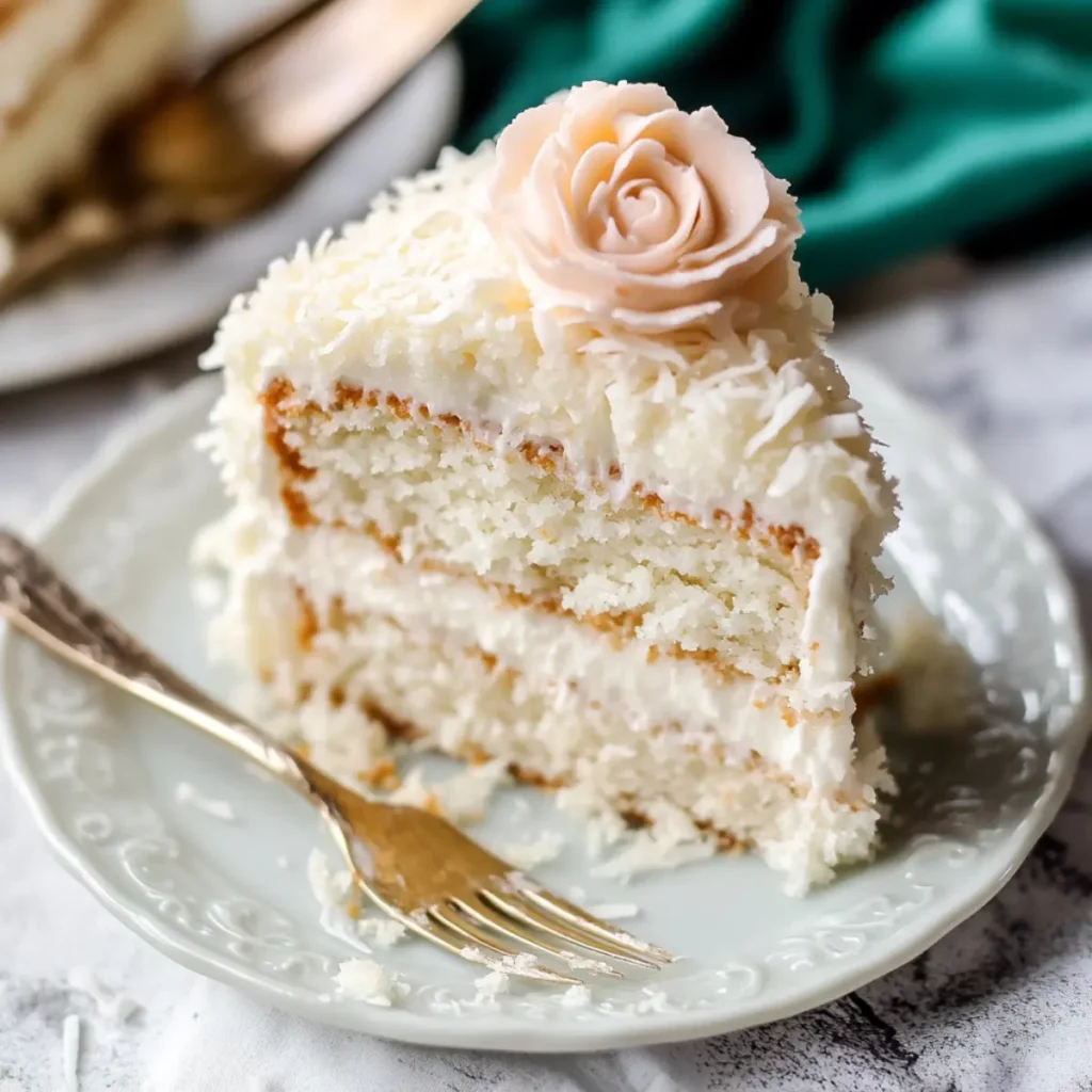 How To Make A Moist and Fluffy Coconut Cake