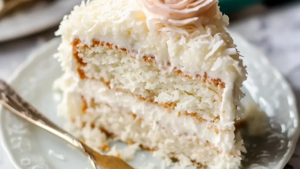 How To Make A Moist and Fluffy Coconut Cake