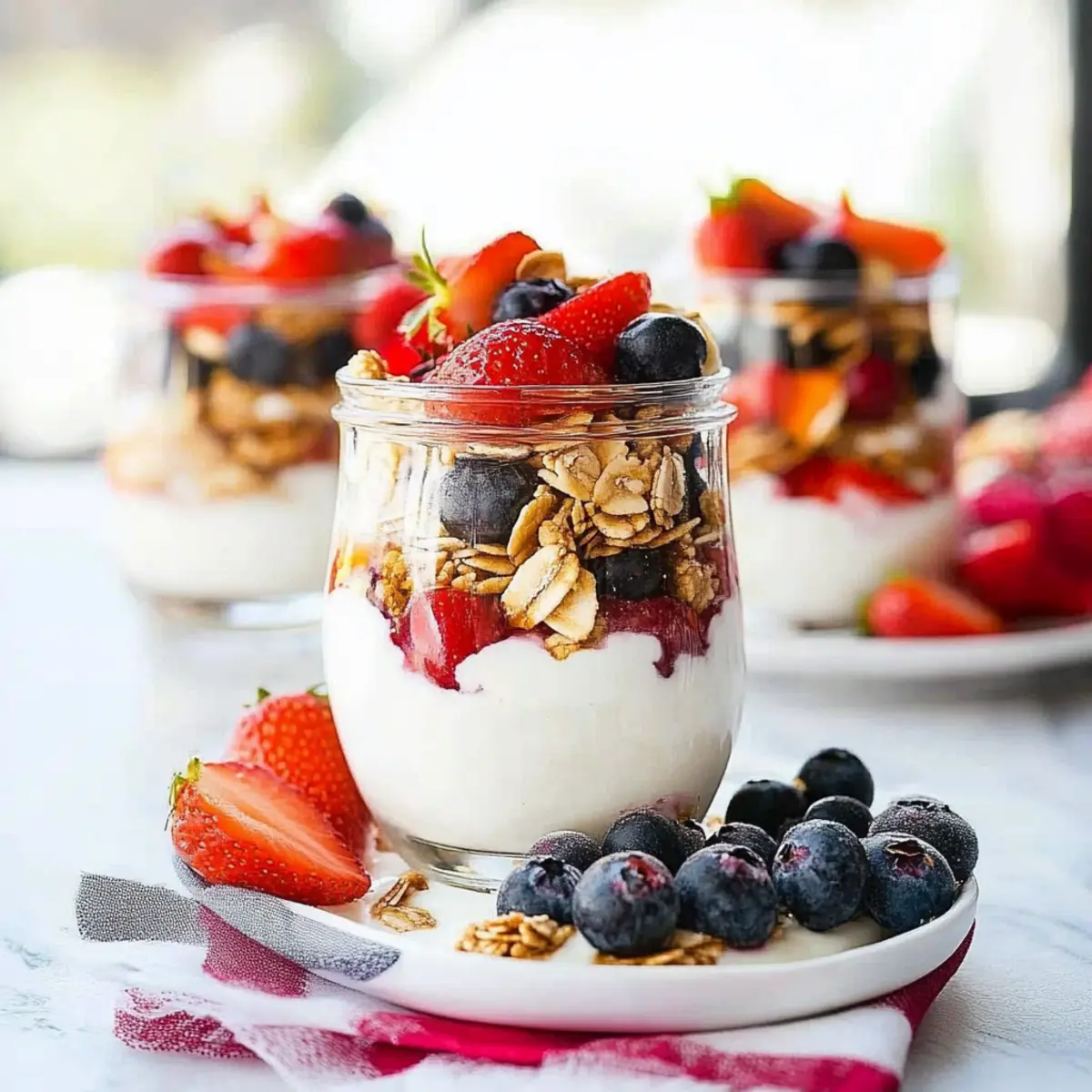 Yogurt Parfait Brunch Bar