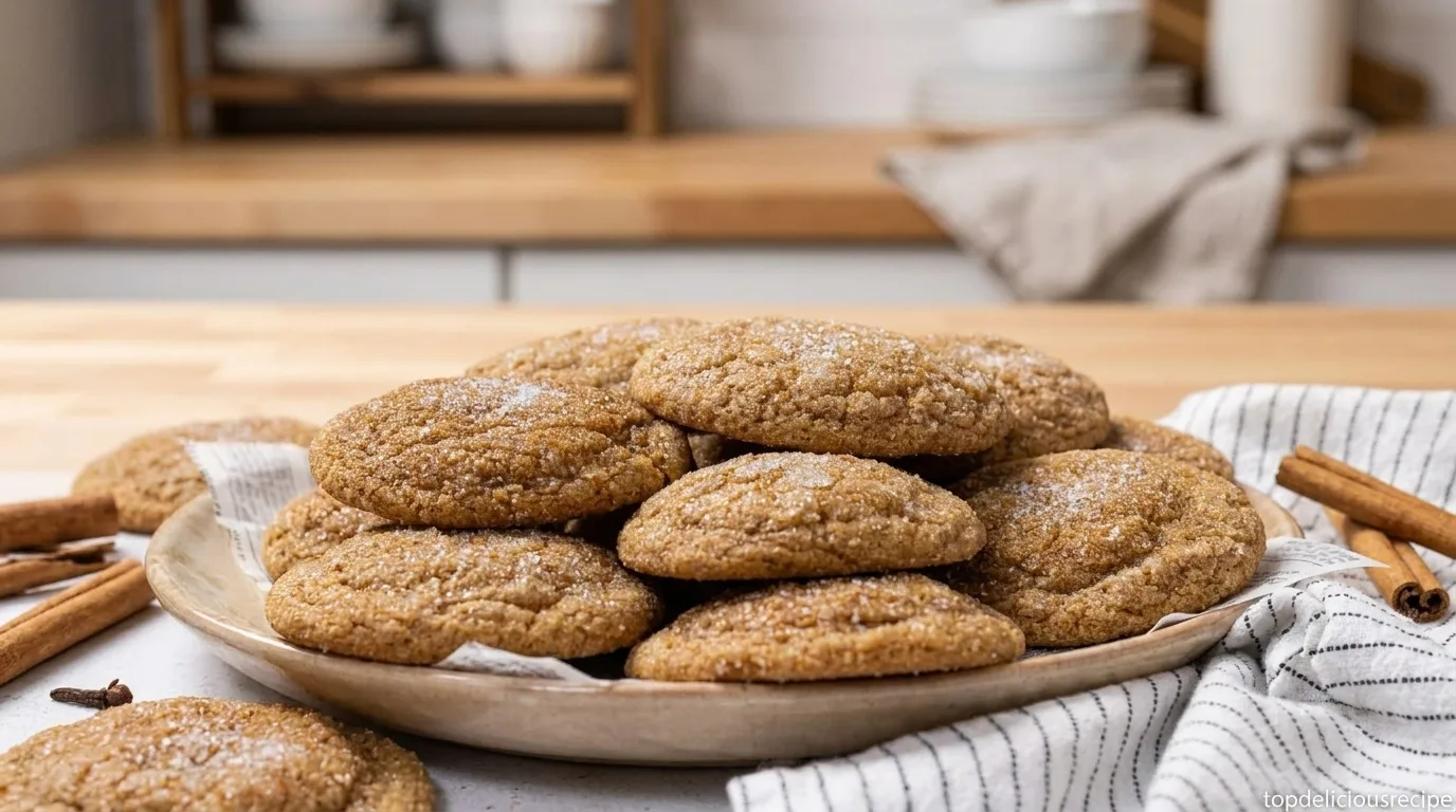 Chewy Pumpkin Cookies with Warm Spices and a Soft Center