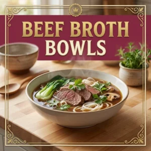 Beef Broth Bowls