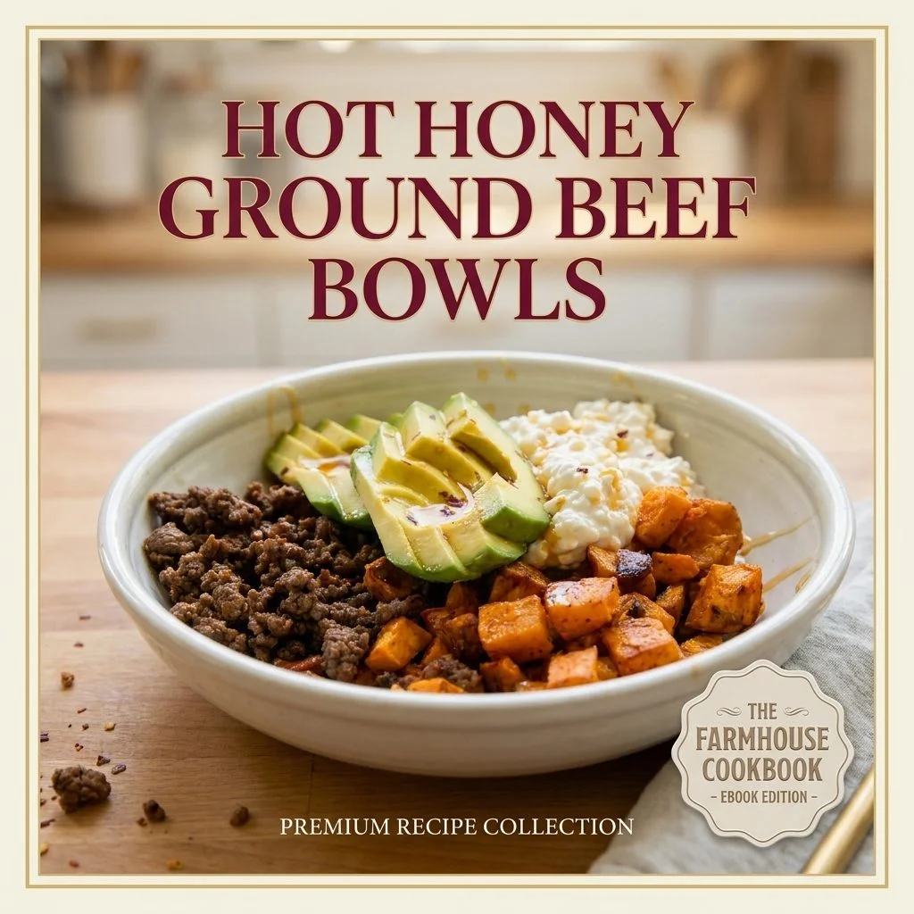 Hot Honey Ground Beef Bowls