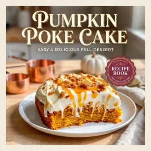 Pumpkin Poke Cake
