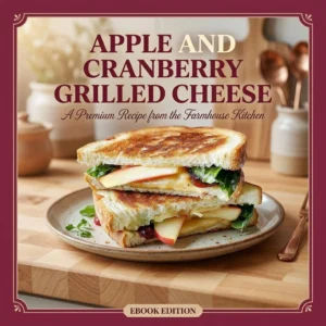 Apple and Cranberry Grilled Cheese