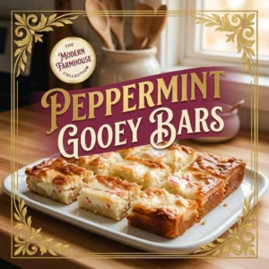 Peppermint Gooey Bars