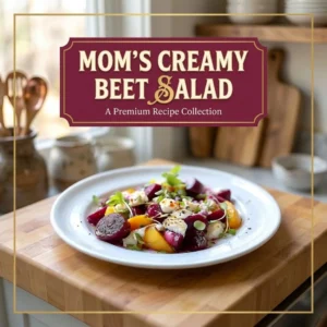 Mom’s Creamy Beet Salad