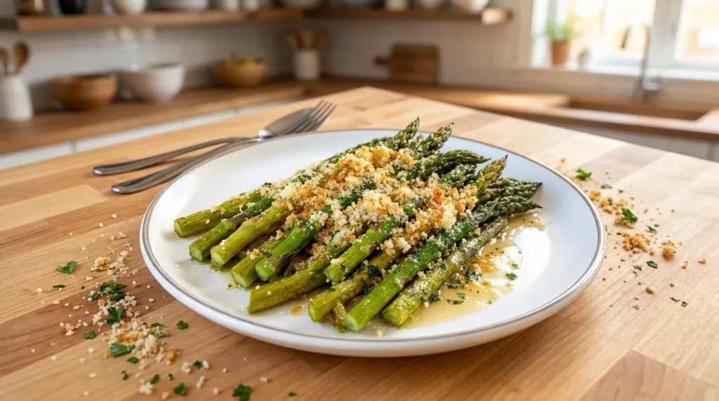Flavorful Parmesan Baked Asparagus: Irresistibly Crunchy Delight - Top delicious recipe