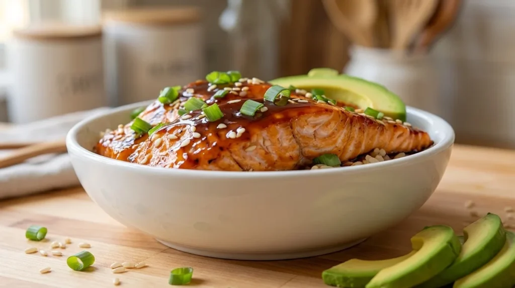 Delicious Honey Sriracha Salmon Bowls Recipe - Top delicious recipe
