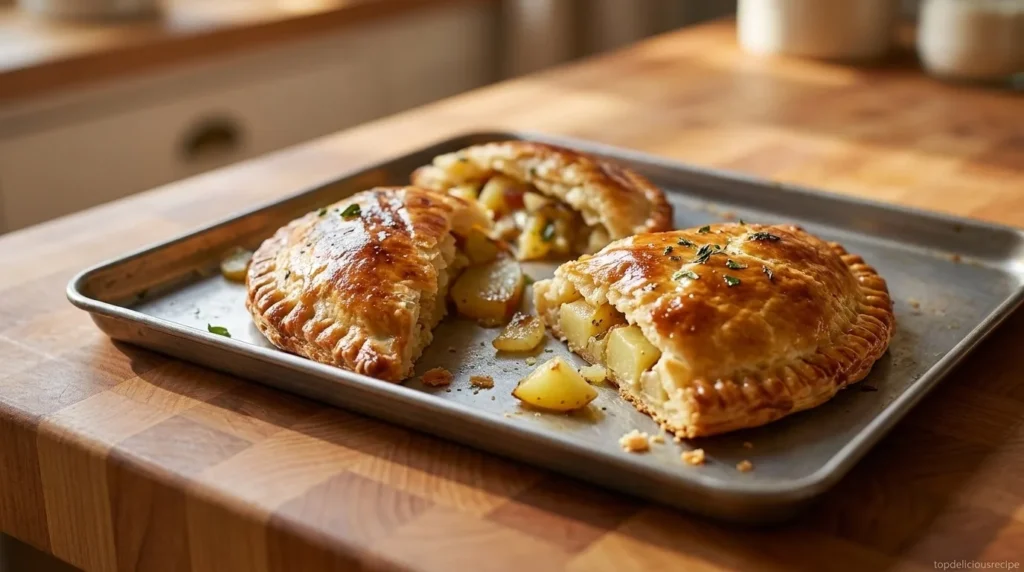 Delicious Potato Cheese and Onion Pasties Recipe - Top delicious recipe