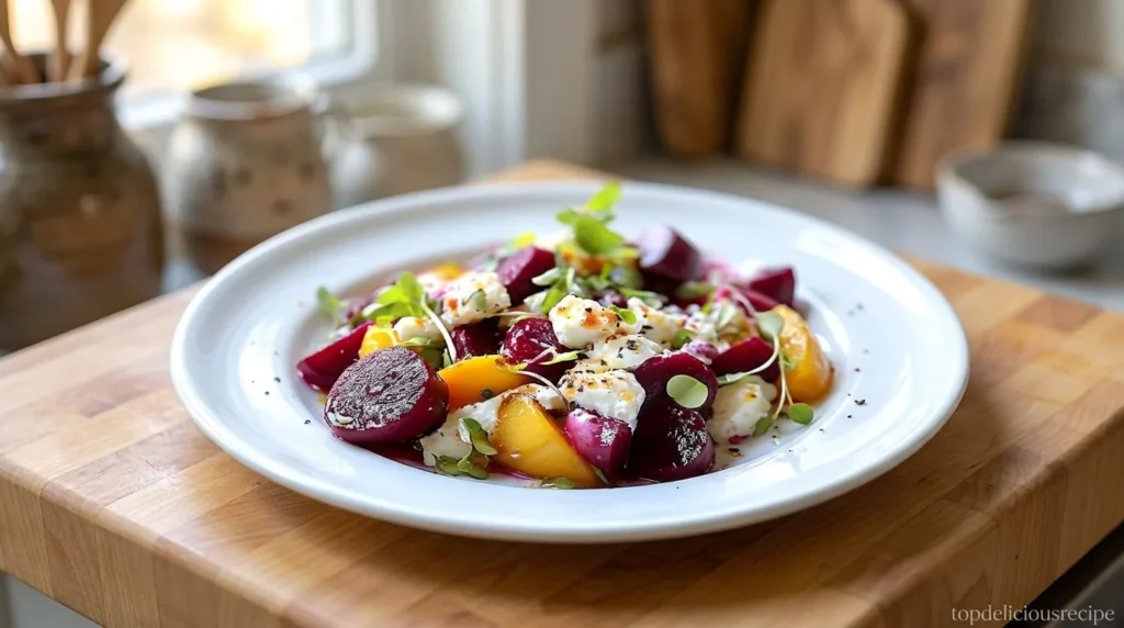 Mom's Creamy Beet Salad - Top delicious recipe