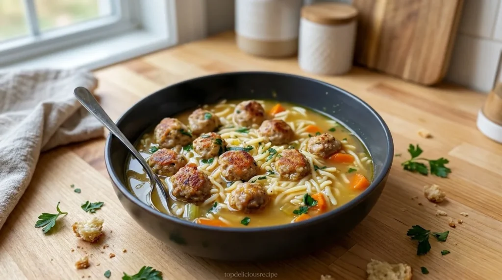Delicious Meatball Soup Recipe for Cozy Days - Top delicious recipe