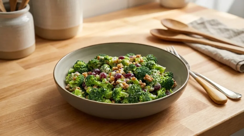 Easy Broccoli Grape Salad Recipe - Top delicious recipe
