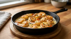 Creamy Garlic Shrimp With Parmesan Recipe - Top delicious recipe