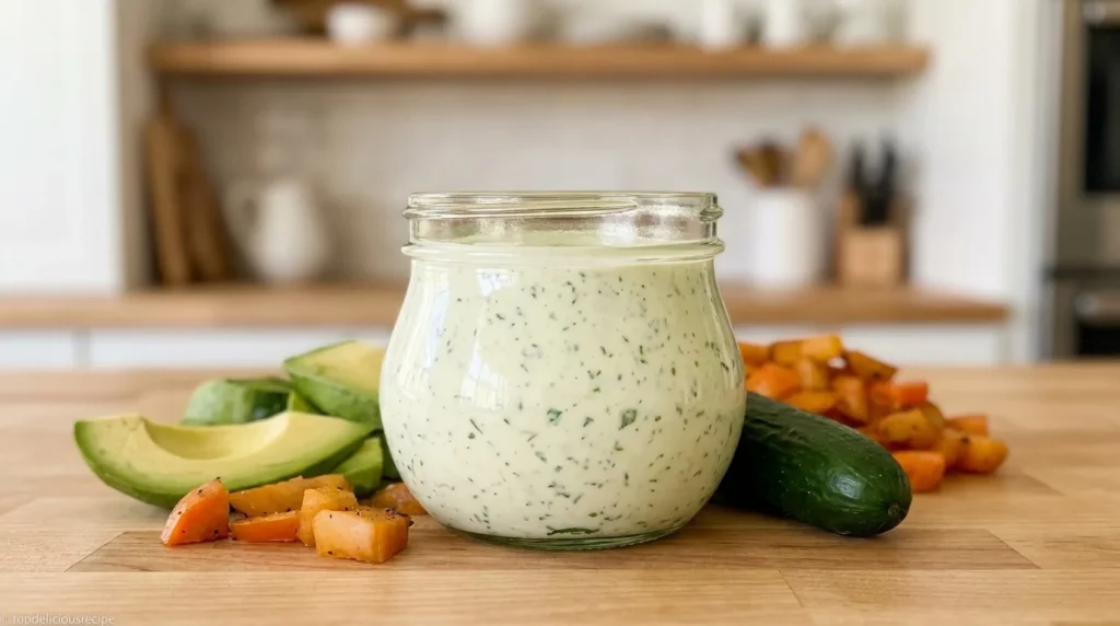 Avocado Ranch Dressing and Dip - Top delicious recipe