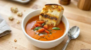 Easy Roasted Tomato Basil Soup Recipe - Top delicious recipe