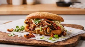 Loaded Chicken Torta: A Flavorful Mexican Delight - Top delicious recipe