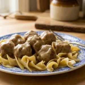 Savory Crock Pot Swedish Meatballs Recipe with Video