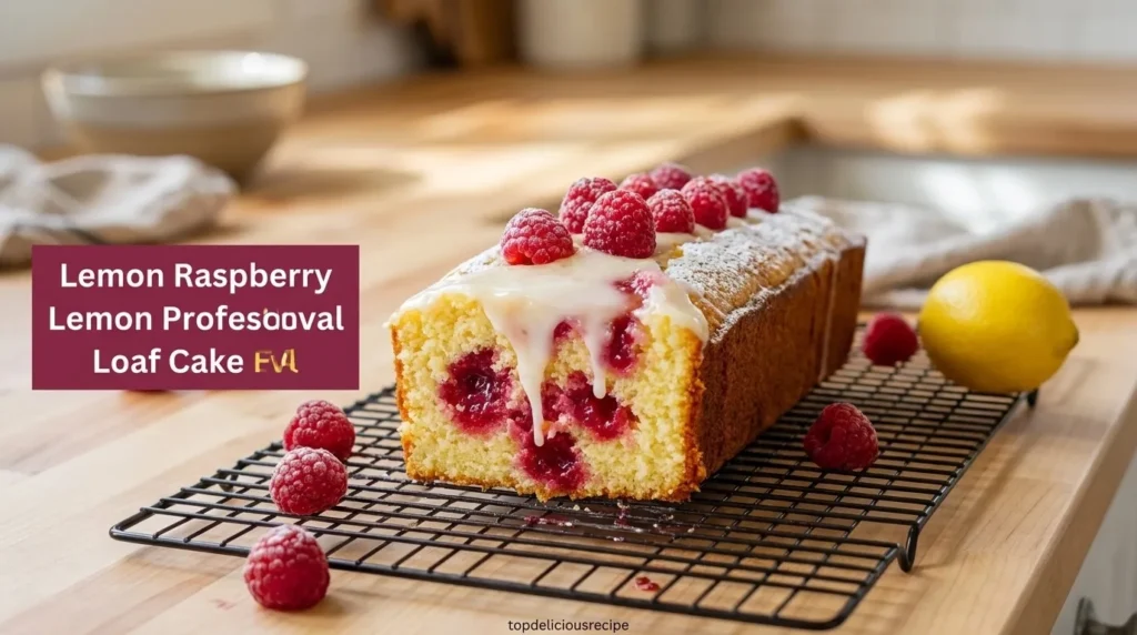 Easy Irresistible Lemon Raspberry Loaf Cake Recipe to Savor - Top delicious recipe