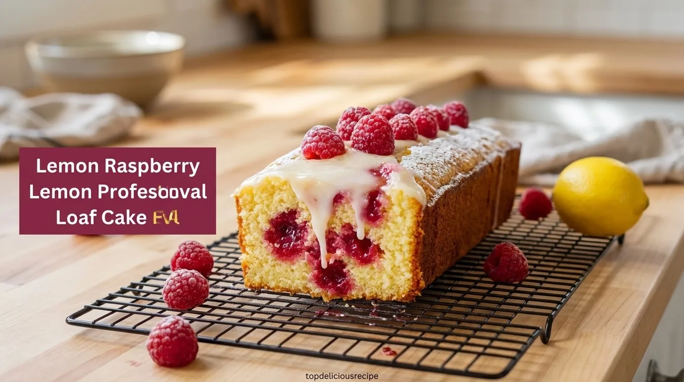 Easy Irresistible Lemon Raspberry Loaf Cake Recipe to Savor - Top delicious recipe