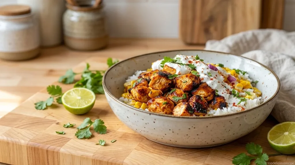 Perfect Irresistible Street Corn Chicken Rice Bowl Recipe - Top delicious recipe