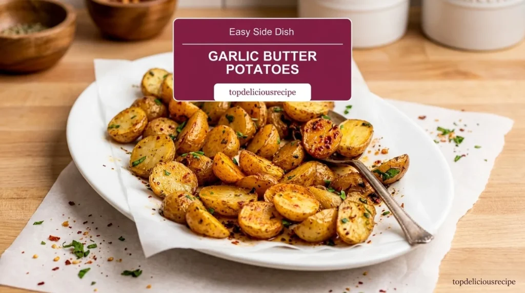 Perfect Garlic Butter Potatoes - Top delicious recipe