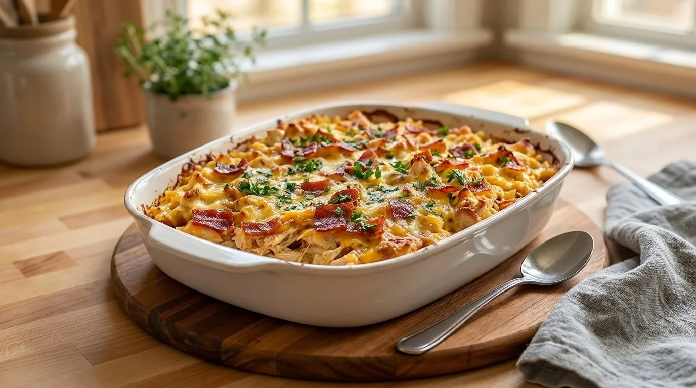 Tasty Irresistible BBQ Ranch Chicken Casserole Recipe - Top delicious recipe