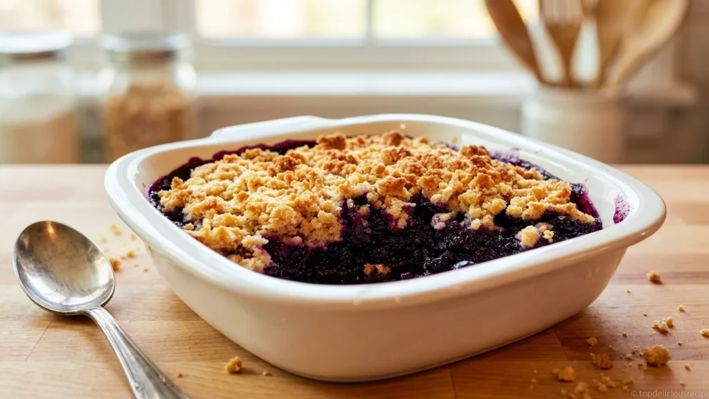 The Best blueberry crisp: Warm and Crunchy Delight Awaits! - Top Delicious Recipe