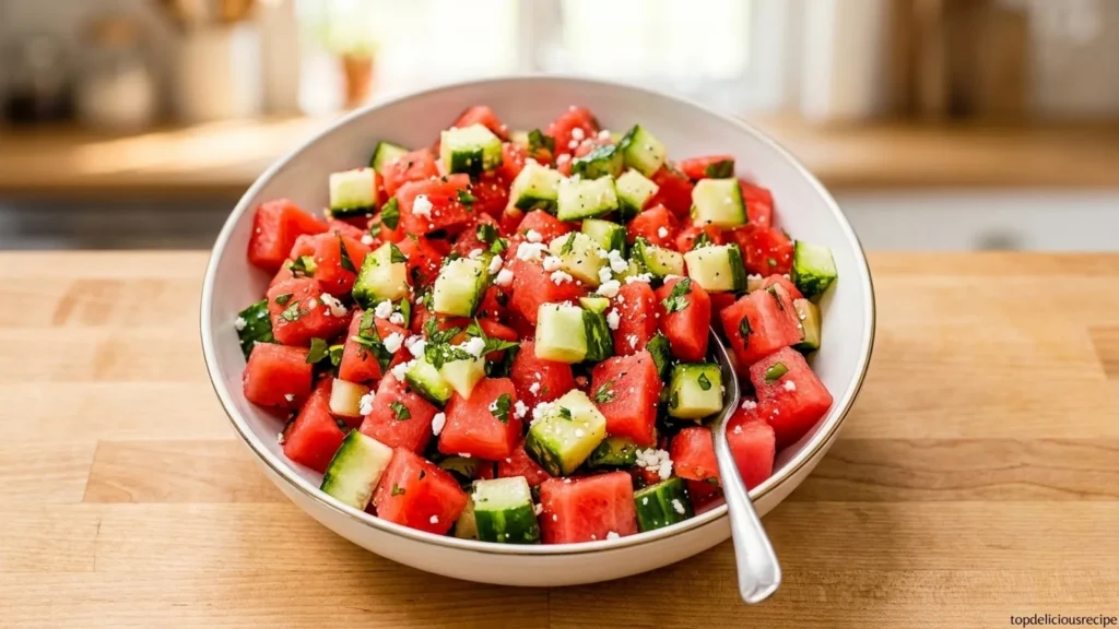 Refreshing Watermelon Salad: A Summer Sensation - Top Delicious Recipe