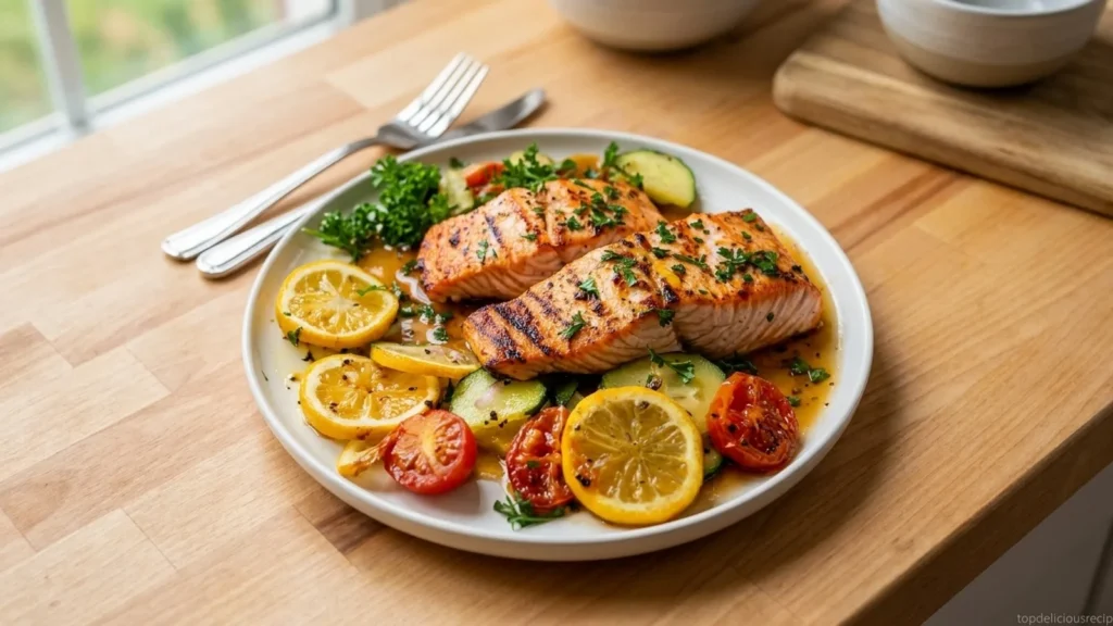 The Best side dishes for salmon: Refreshing Herbed Quinoa Salad - Top Delicious Recipe