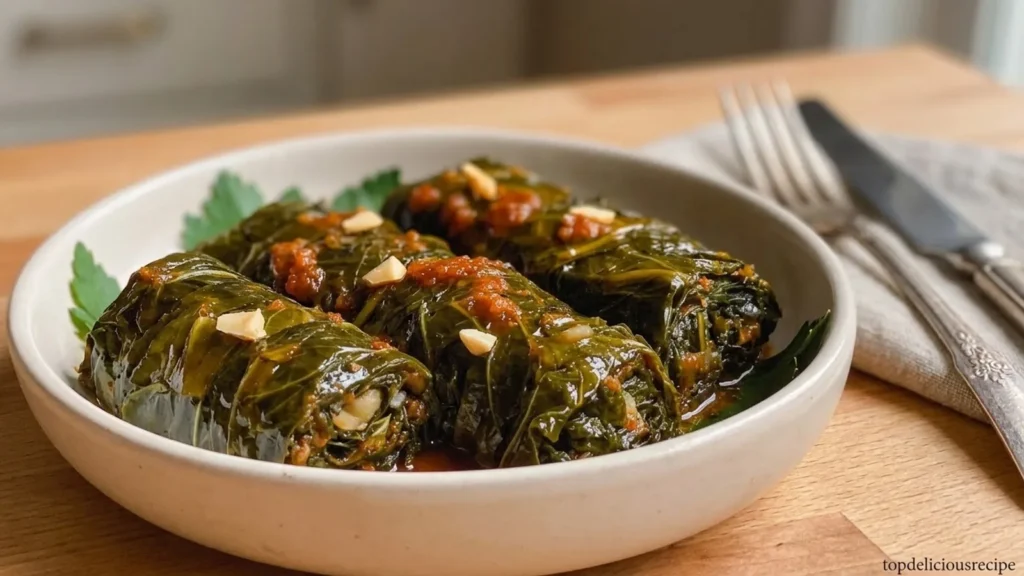 Vegan Swiss Chard Rolls You Must Try Today - Top Delicious Recipe