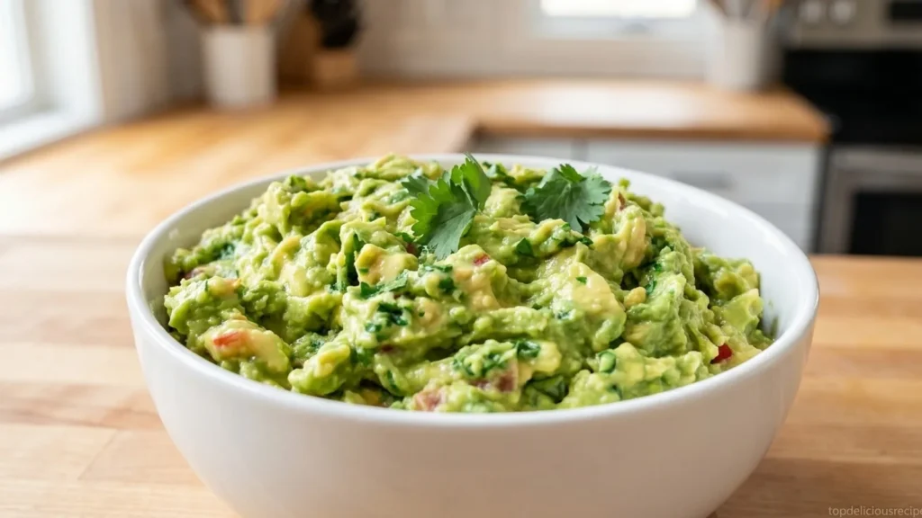 The Best Irresistible Cilantro Lime Guacamole Recipe for Parties - Top Delicious Recipe