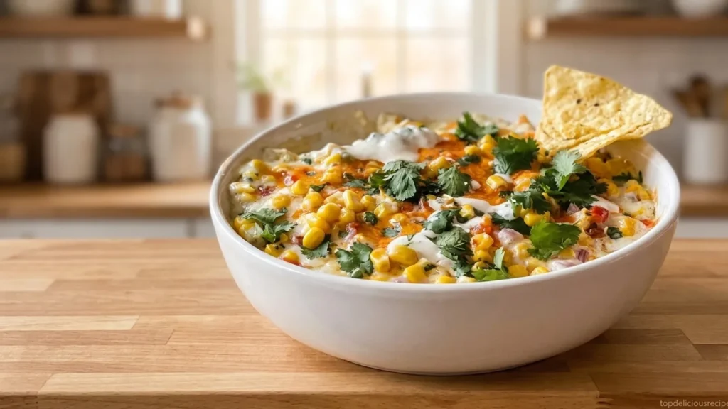 The Best Irresistible Mexican Street Corn Dip Recipe to Try Now! - Top Delicious Recipe