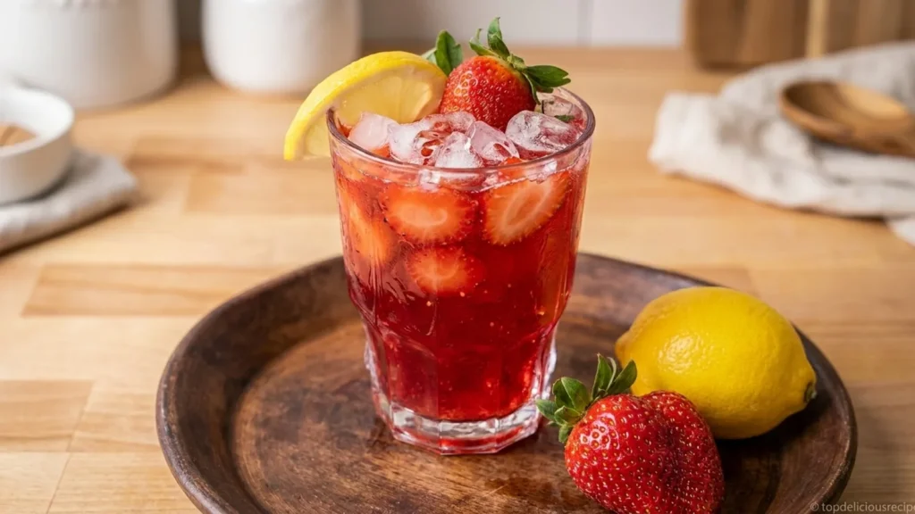 Homemade Strawberry Lemon Hibiscus Refresher: A Sweet Summer Celeb… - Top Delicious Recipe