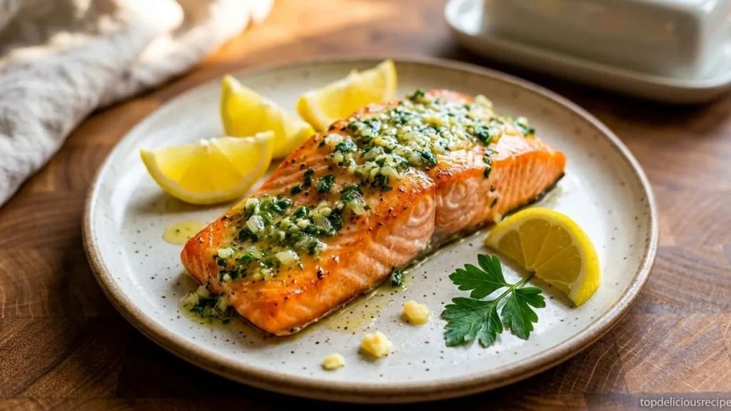 Garlic Butter Baked Salmon: Savory Comfort Awaits - Top Delicious Recipe