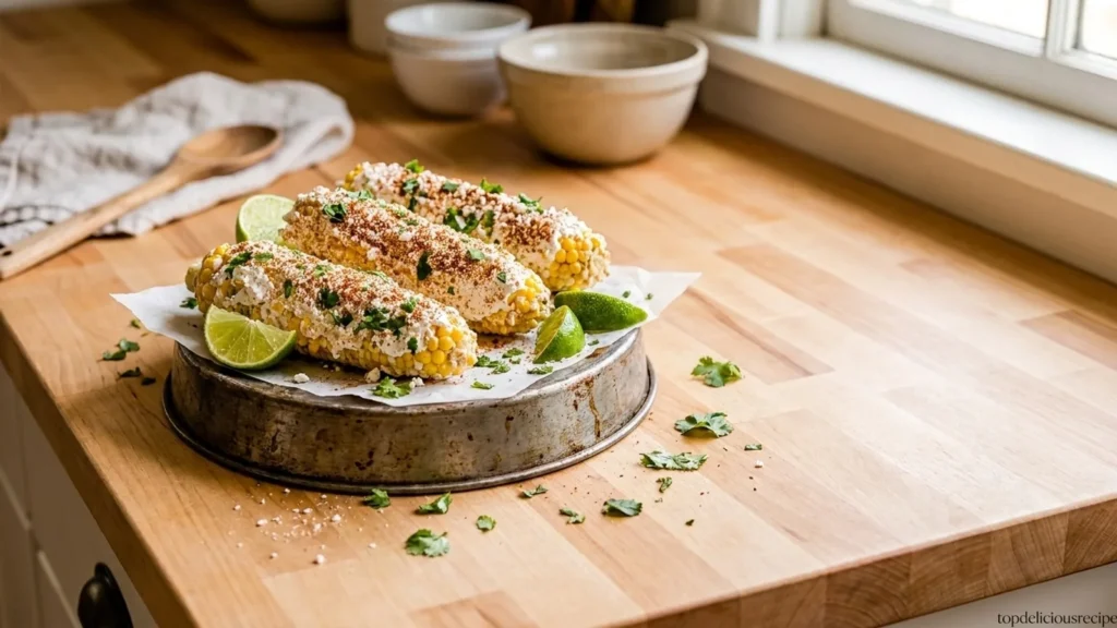 Elote Recipe: A Flavor Fiesta on a Stick - Top Delicious Recipe