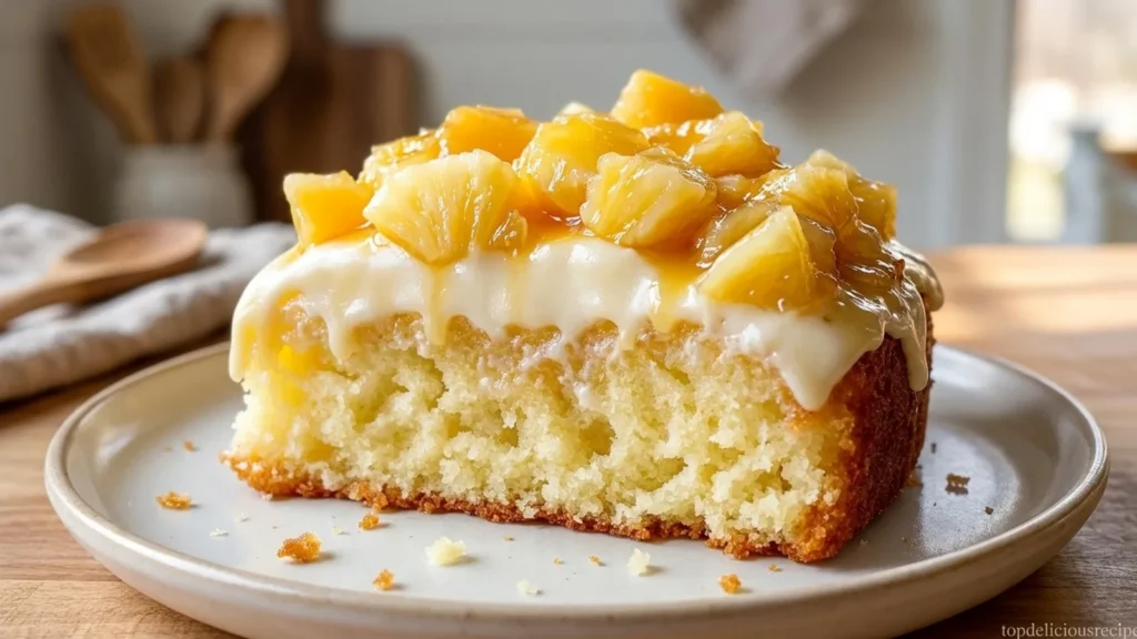 The Best Irresistible Hawaiian Pineapple Poke Cake Recipe - Top Delicious Recipe