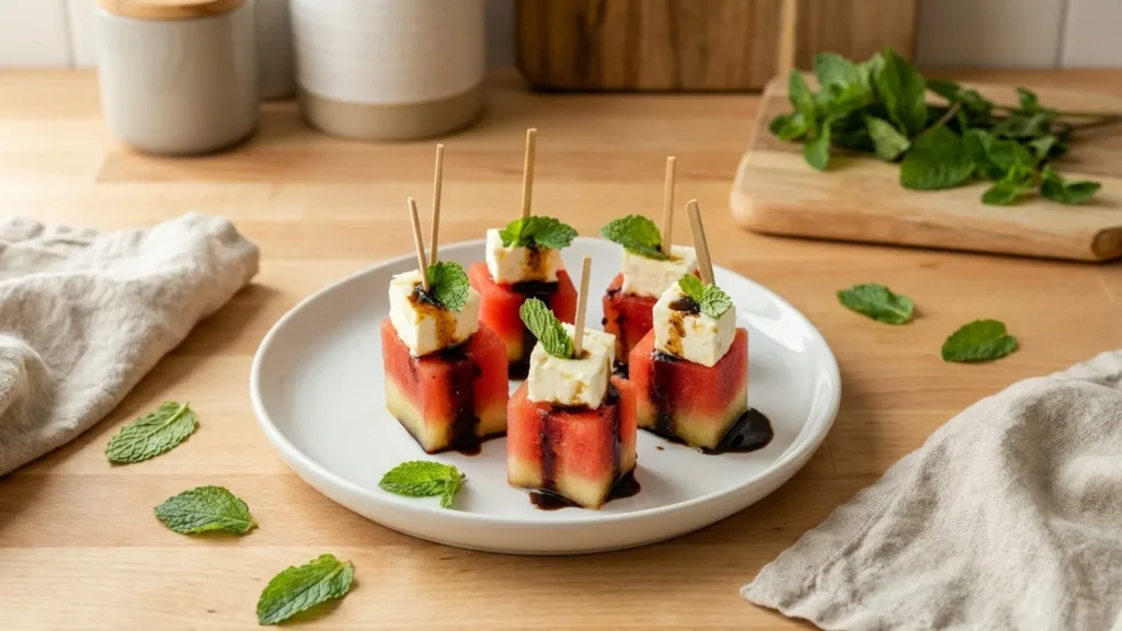 Refreshing Watermelon Mint Feta Bites for Summer Fun - Top Delicious Recipe