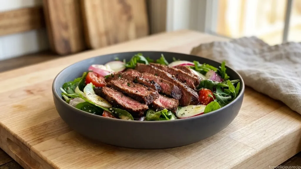 Steak salad: Smoky and Crisp Delight Awaits You - Top Delicious Recipe