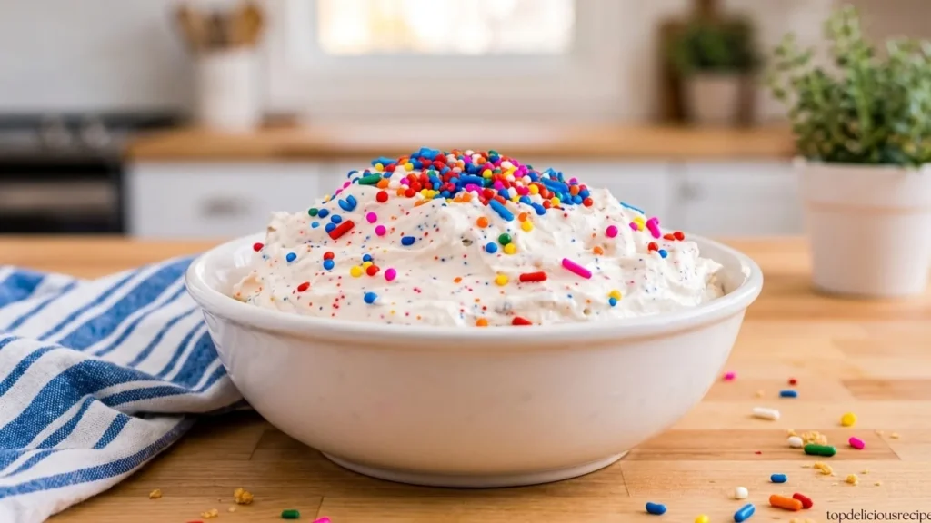 Red White and Blue Funfetti Dip: A Festive Delight - Top Delicious Recipe