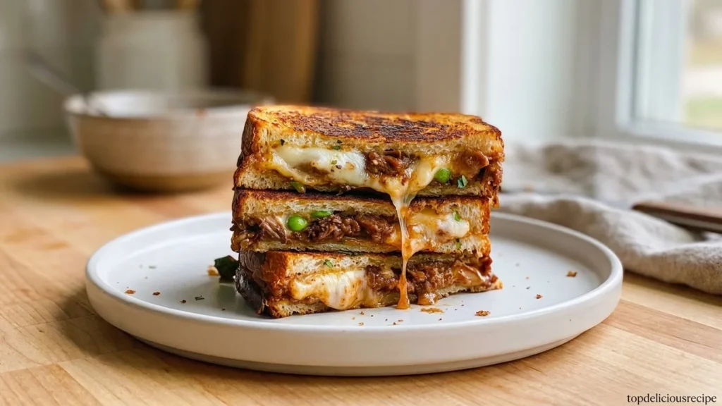 The Best Birria Grilled Cheese: Gooey & Flavor-Packed Delight - Top Delicious Recipe