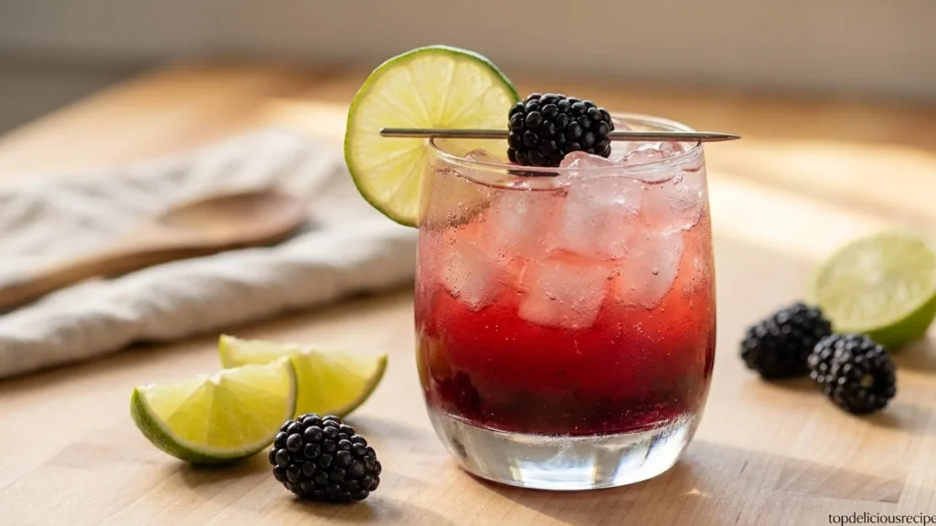 Blackberry Mocktail Margarita: Refreshingly Tangy Delight - Top Delicious Recipe