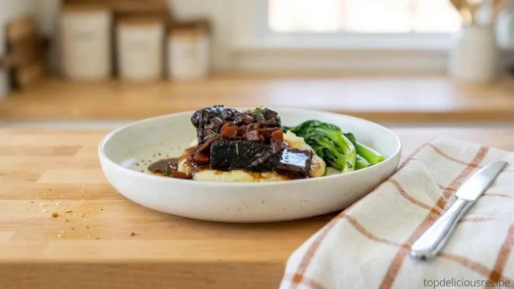 Red Wine Braised Short Ribs - Top Delicious Recipe