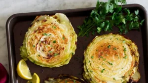 Roasted Cabbage Steaks