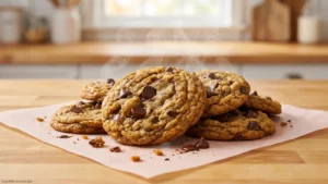 Brown Butter Pumpkin Chocolate Chip Cookies