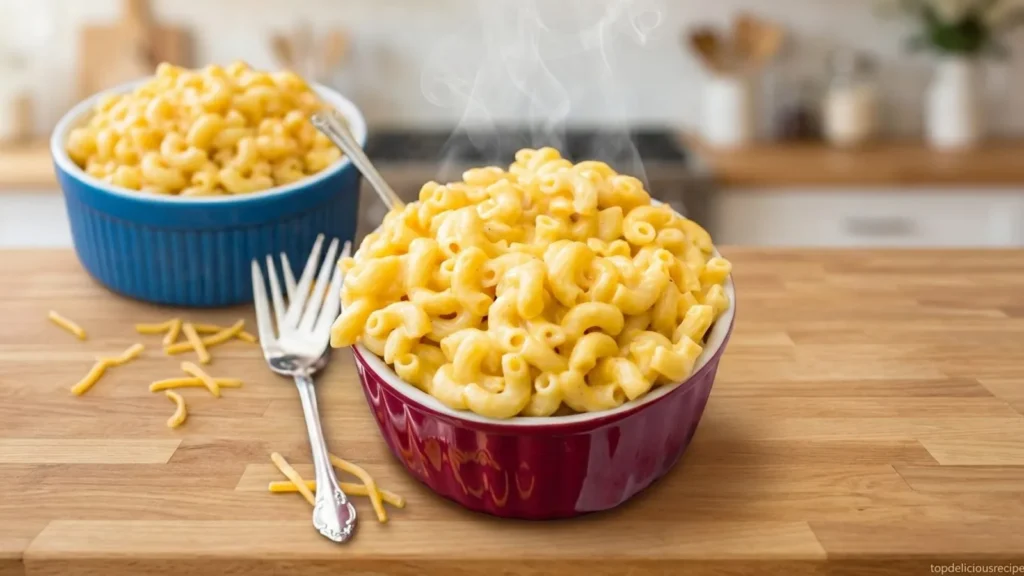 easy mac & cheese: stovetop Comfort with No Flour Needed