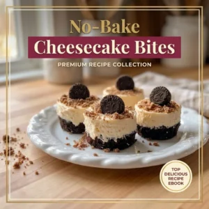 No-Bake Cheesecake Bites