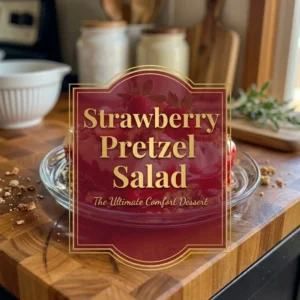 Strawberry Pretzel Salad