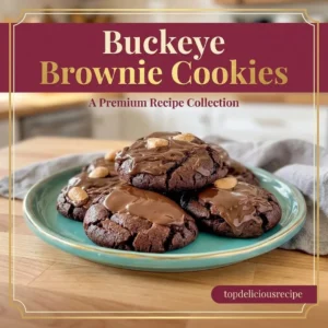 Buckeye Brownie Cookies