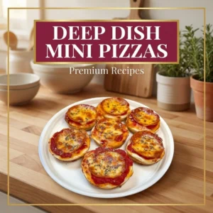Deep Dish Mini Pizzas